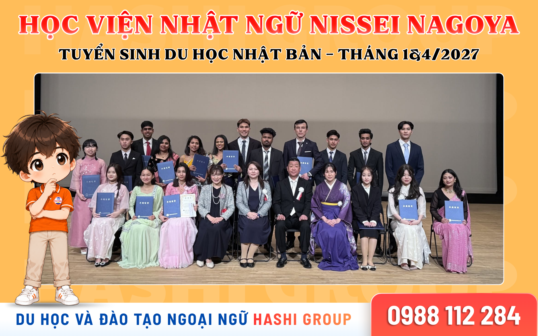 Khám phá Trường Nhật ngữ Nissei Nagoya: Chi phí, Học bổng và Điều kiện tuyển sinh